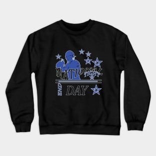 National tight end day Crewneck Sweatshirt